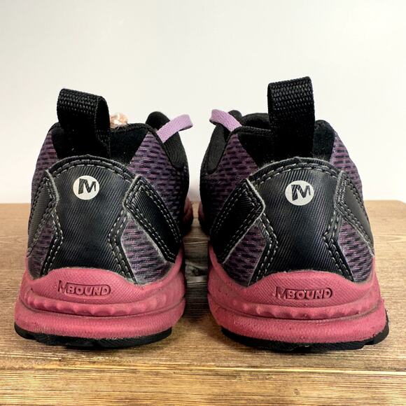 Merrell Trail Crusher Running Shoe Womens SZ 7.5 Pink Pastel Feminine  J37372 - Picture 4 of 9